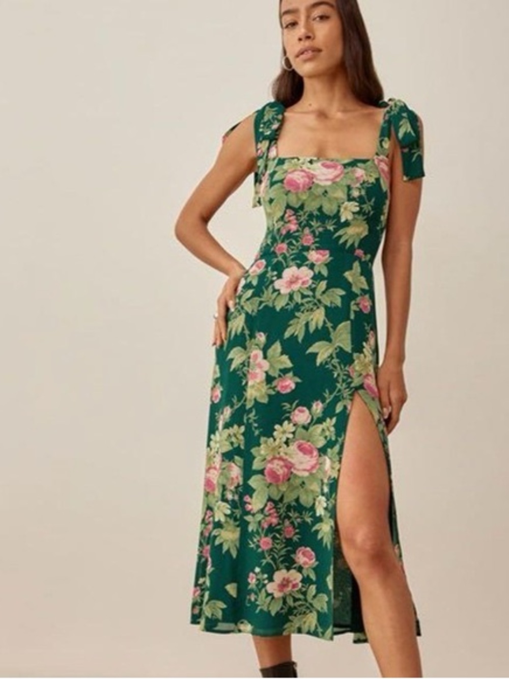 Reformation Twilight Dress Belvedere Floral Size 0 Like New